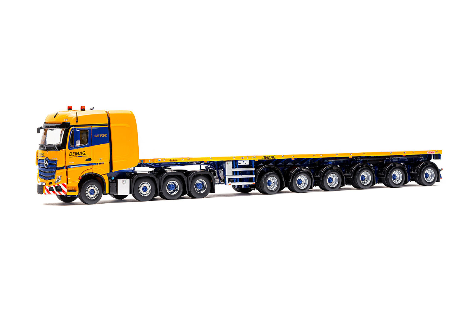 Tadano Scania S with 6-axle ballast trailer